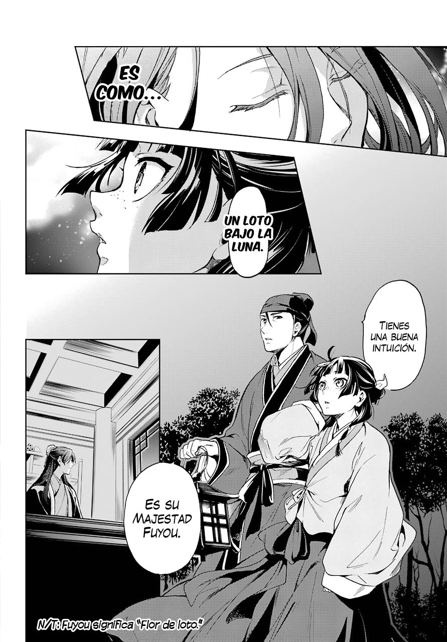 Kusuriya no Hitorigoto Capitulo 4: El espectro a la luz de la luna página 20