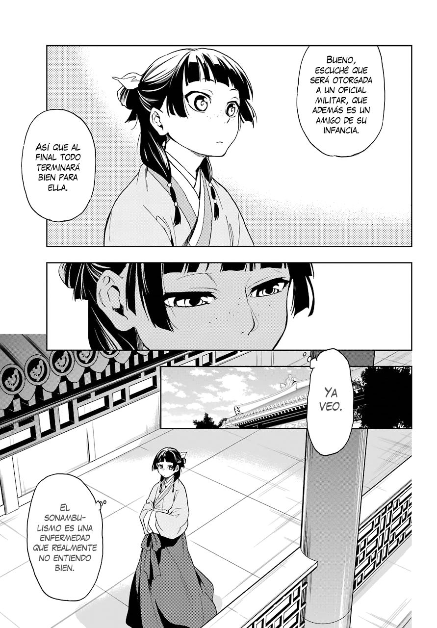 Kusuriya no Hitorigoto Capitulo 4: El espectro a la luz de la luna página 23