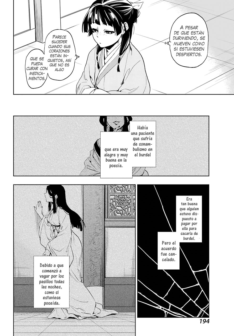 Kusuriya no Hitorigoto Capitulo 4: El espectro a la luz de la luna página 24