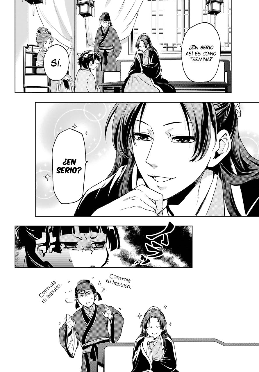 Kusuriya no Hitorigoto Capitulo 4: El espectro a la luz de la luna página 28