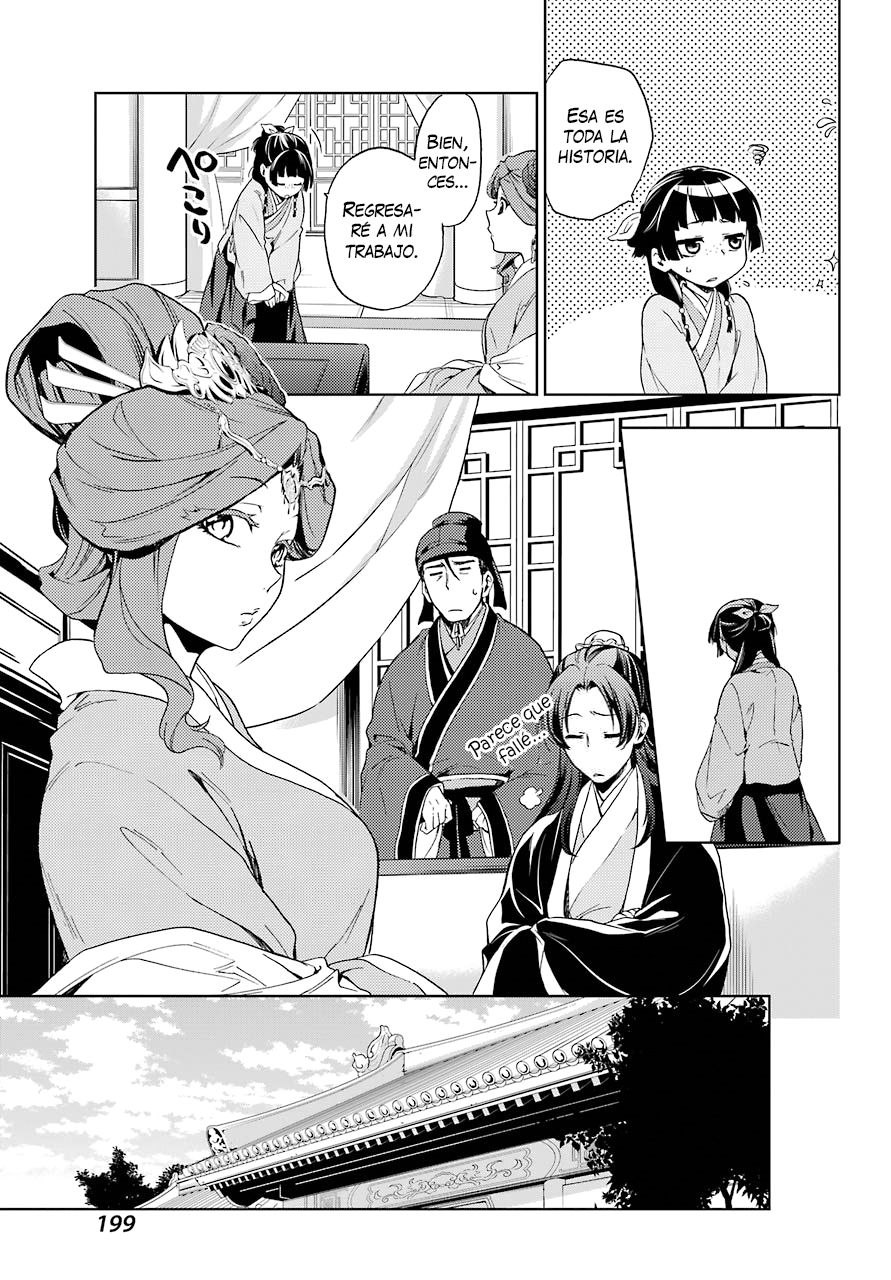 Kusuriya no Hitorigoto Capitulo 4: El espectro a la luz de la luna página 29