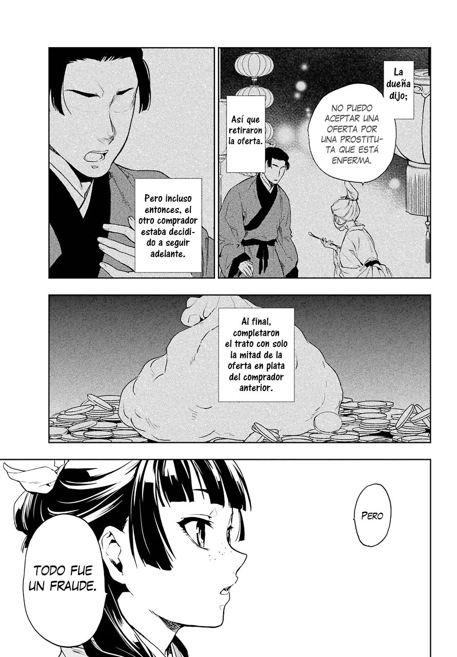 Kusuriya no Hitorigoto Capitulo 4: El espectro a la luz de la luna página 33