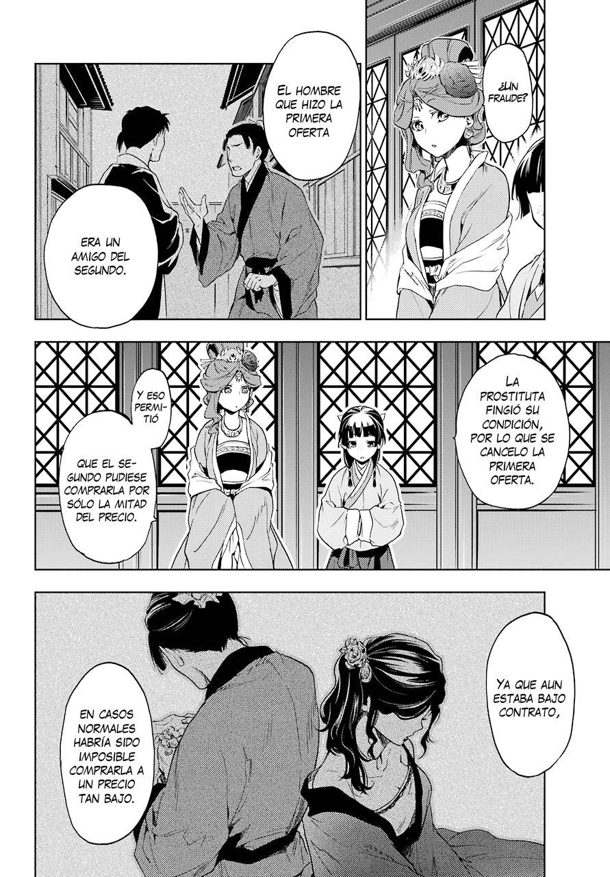Kusuriya no Hitorigoto Capitulo 4: El espectro a la luz de la luna página 34