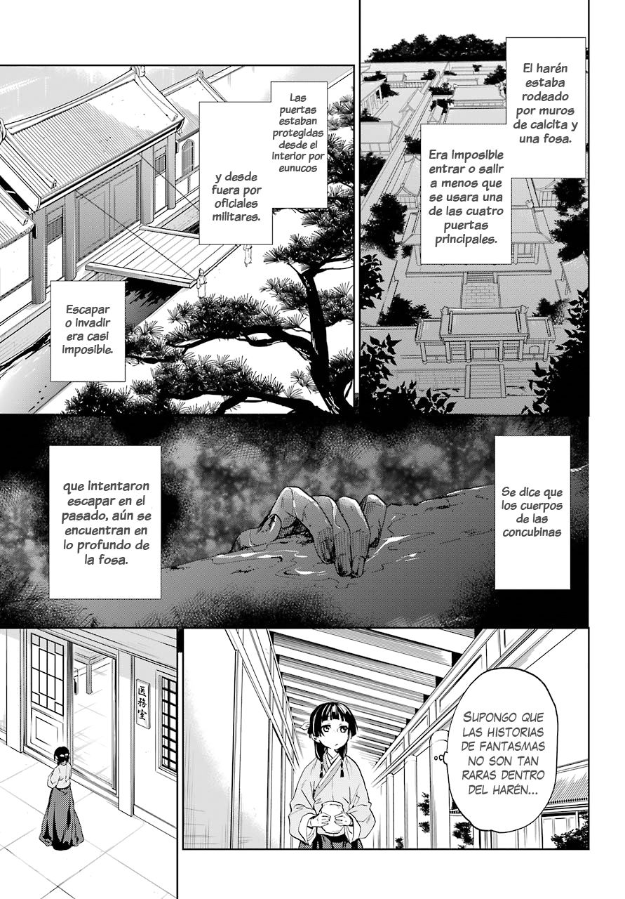 Kusuriya no Hitorigoto Capitulo 4: El espectro a la luz de la luna página 6
