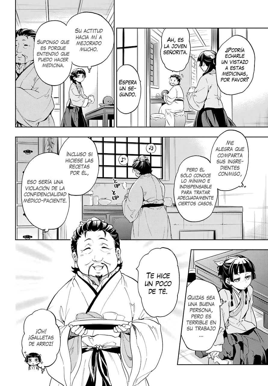 Kusuriya no Hitorigoto Capitulo 4: El espectro a la luz de la luna página 7