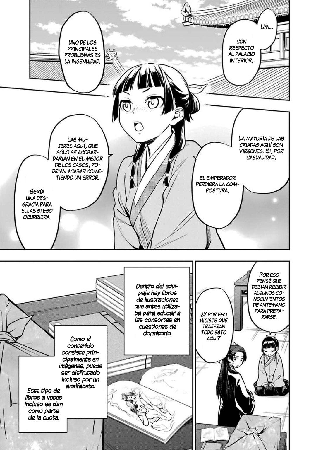 Kusuriya no Hitorigoto Capitulo 41: Libro página 10