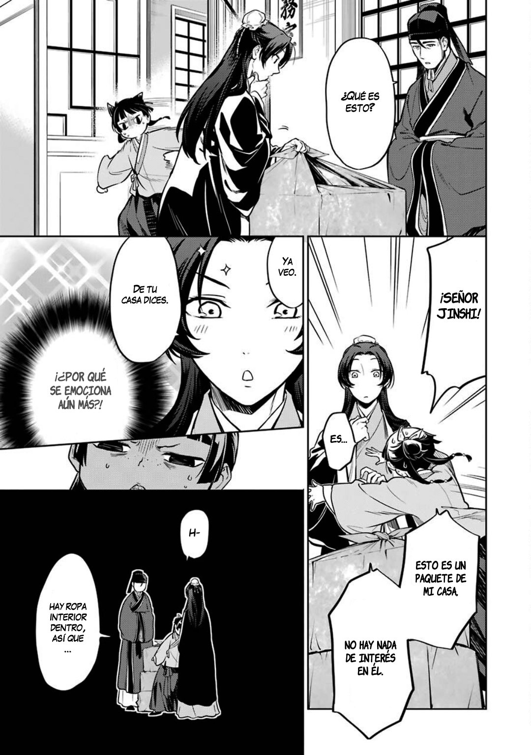 Kusuriya no Hitorigoto Capitulo 41: Libro página 8