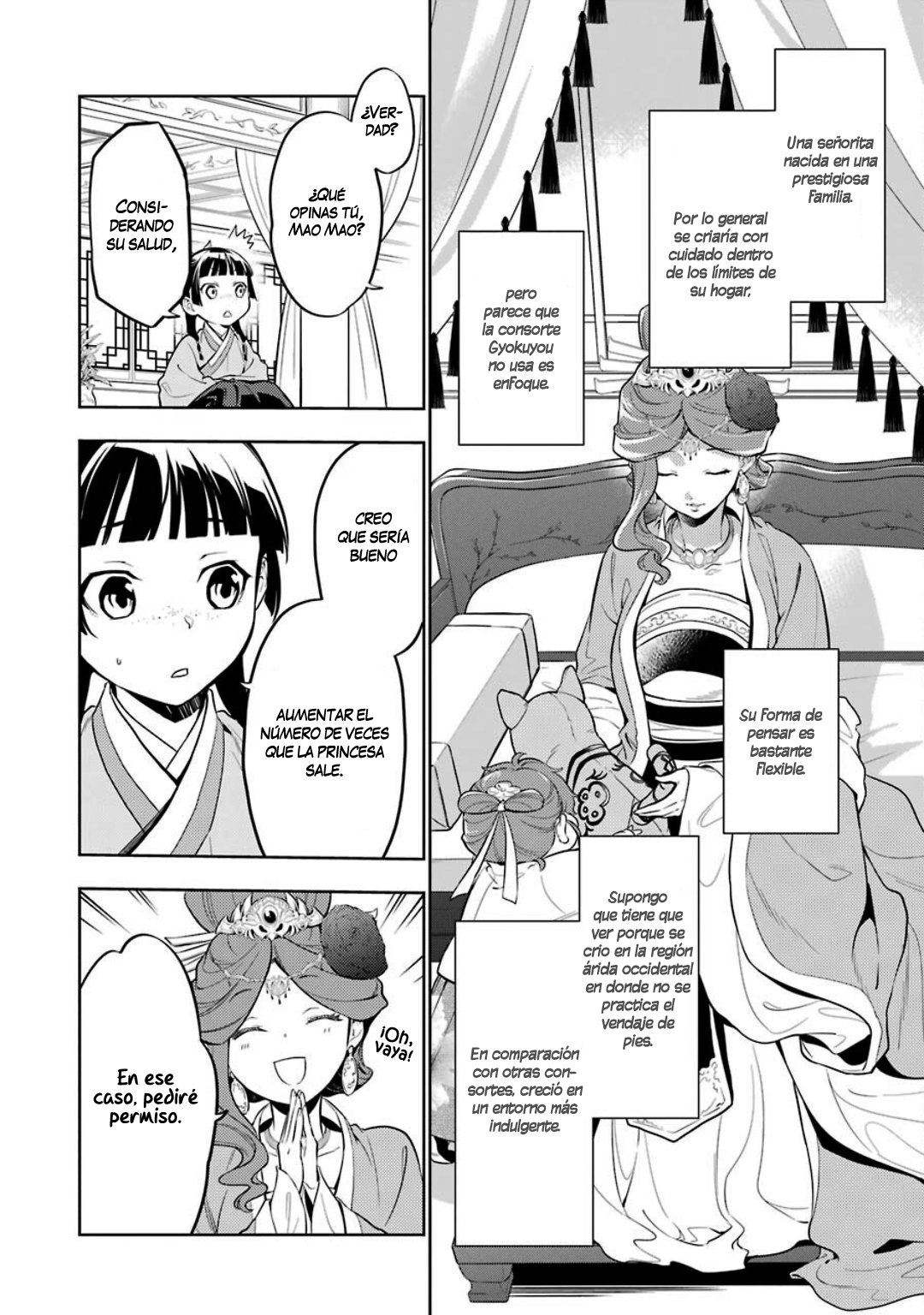 Kusuriya no Hitorigoto Capitulo 42: Gato página 3