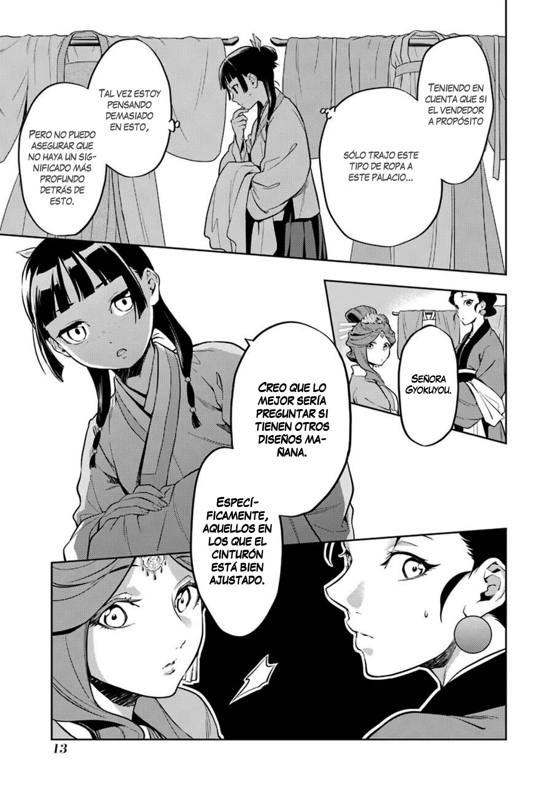 Kusuriya no Hitorigoto Capitulo 43: Carava página 13