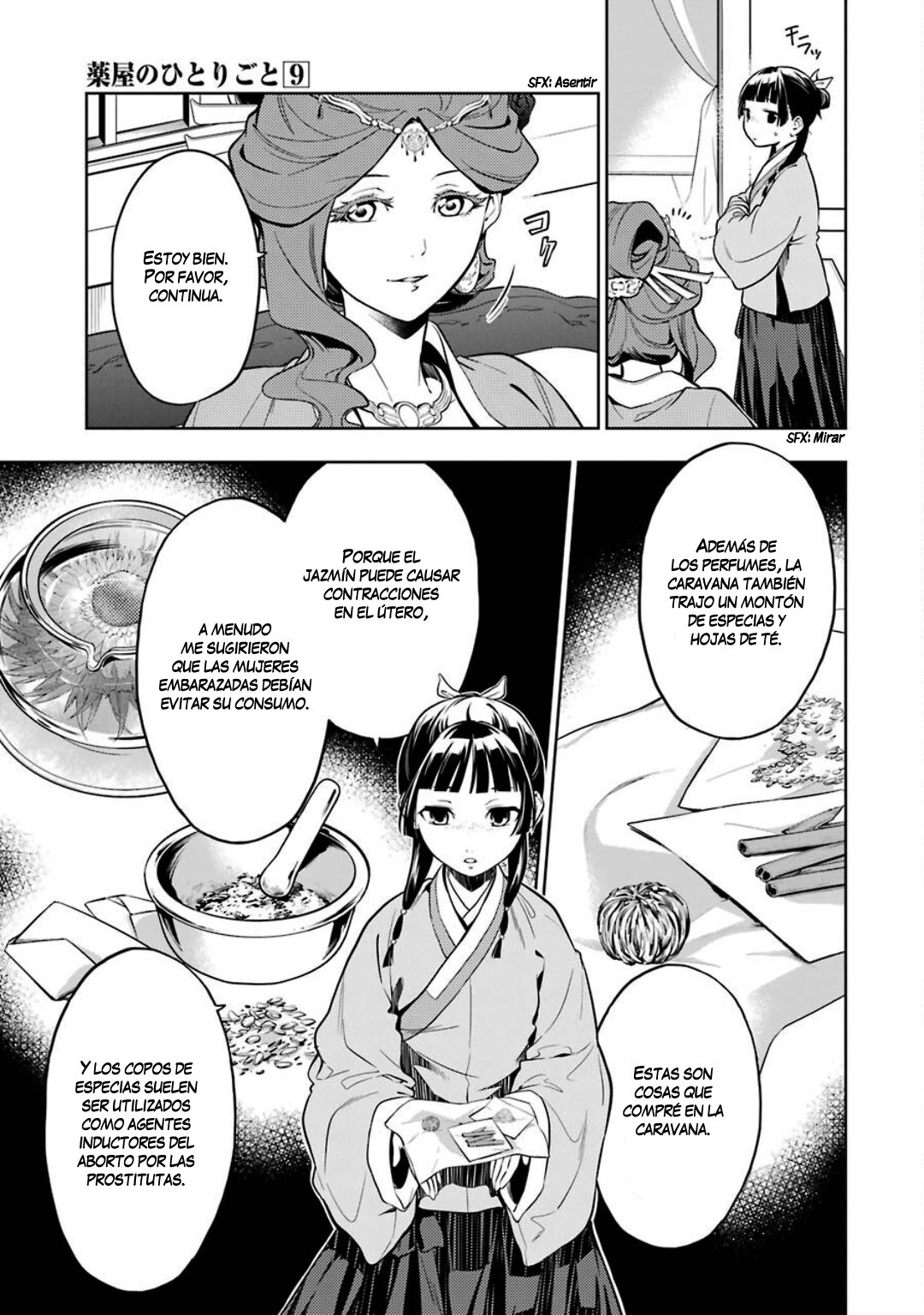 Kusuriya no Hitorigoto Capitulo 43: Carava página 35