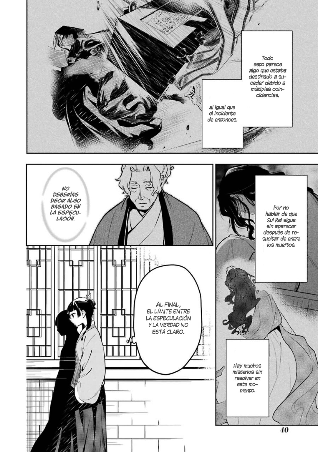 Kusuriya no Hitorigoto Capitulo 43: Carava página 40