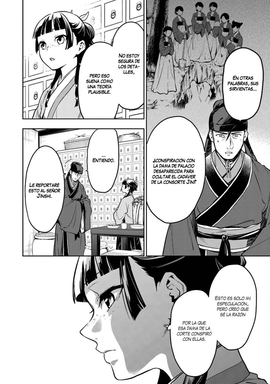 Kusuriya no Hitorigoto Capitulo 45: Cordyceps humano (Epílogo) página 21