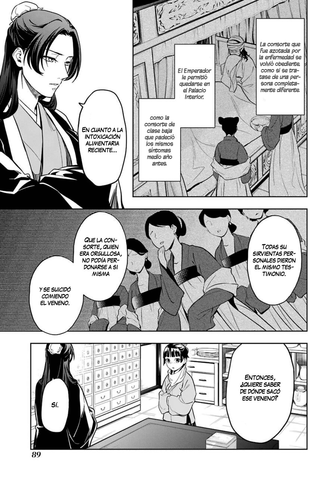 Kusuriya no Hitorigoto Capitulo 45: Cordyceps humano (Epílogo) página 9