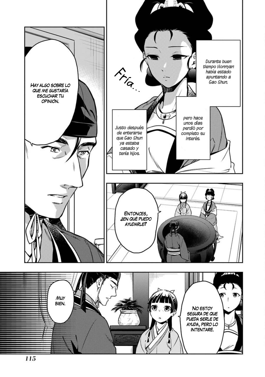 Kusuriya no Hitorigoto Capitulo 46: Espejo página 8