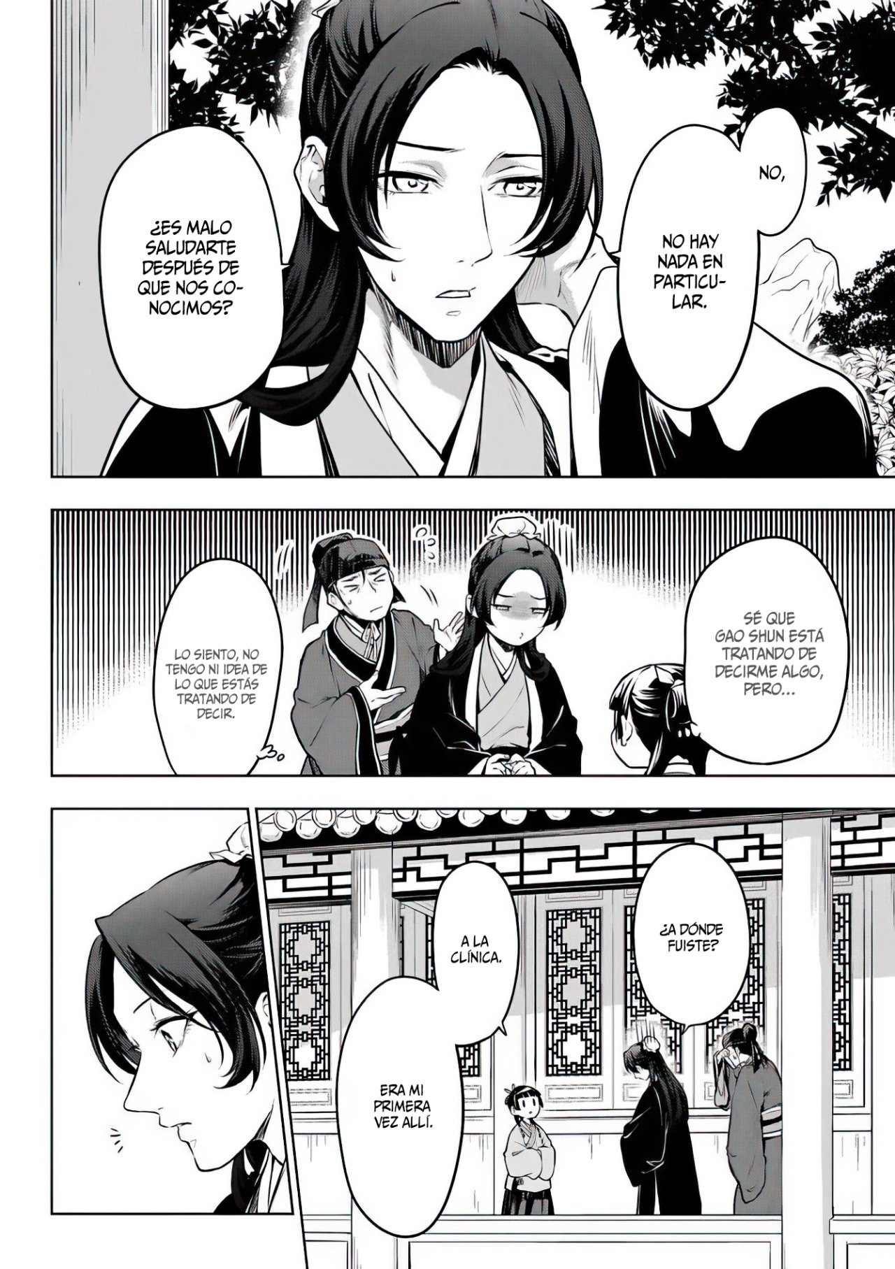 Kusuriya no Hitorigoto Capitulo 49: La Clínica. página 27