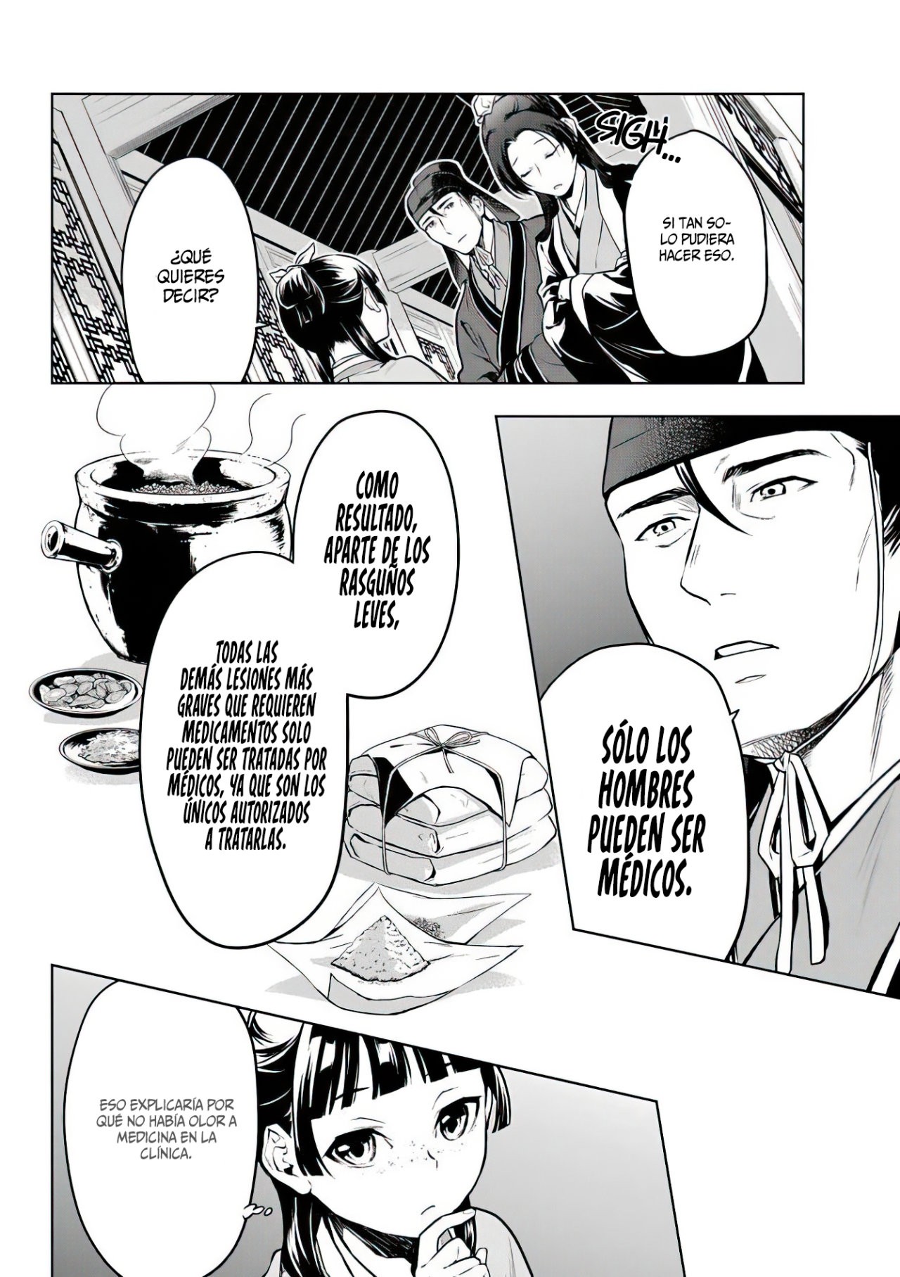 Kusuriya no Hitorigoto Capitulo 49: La Clínica. página 29