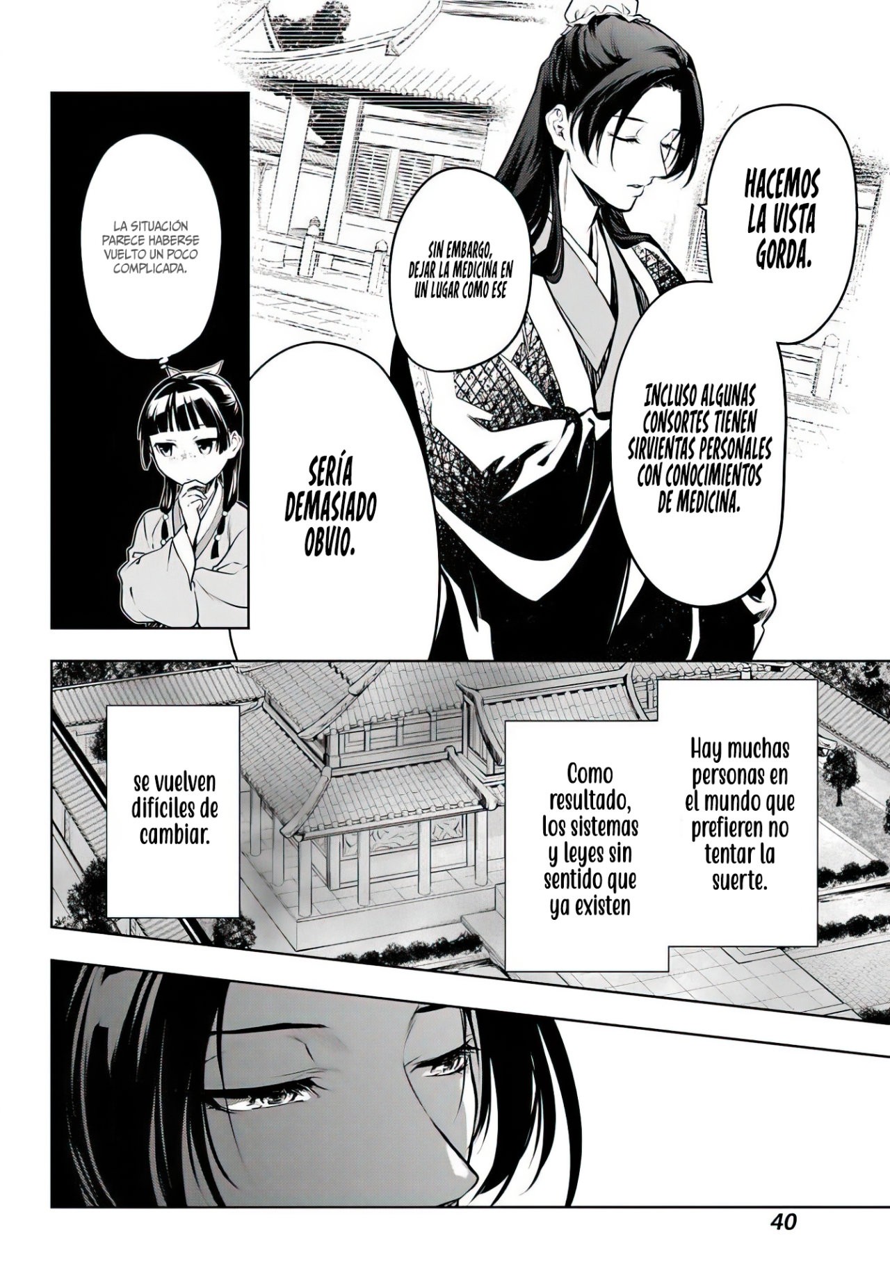 Kusuriya no Hitorigoto Capitulo 49: La Clínica. página 31
