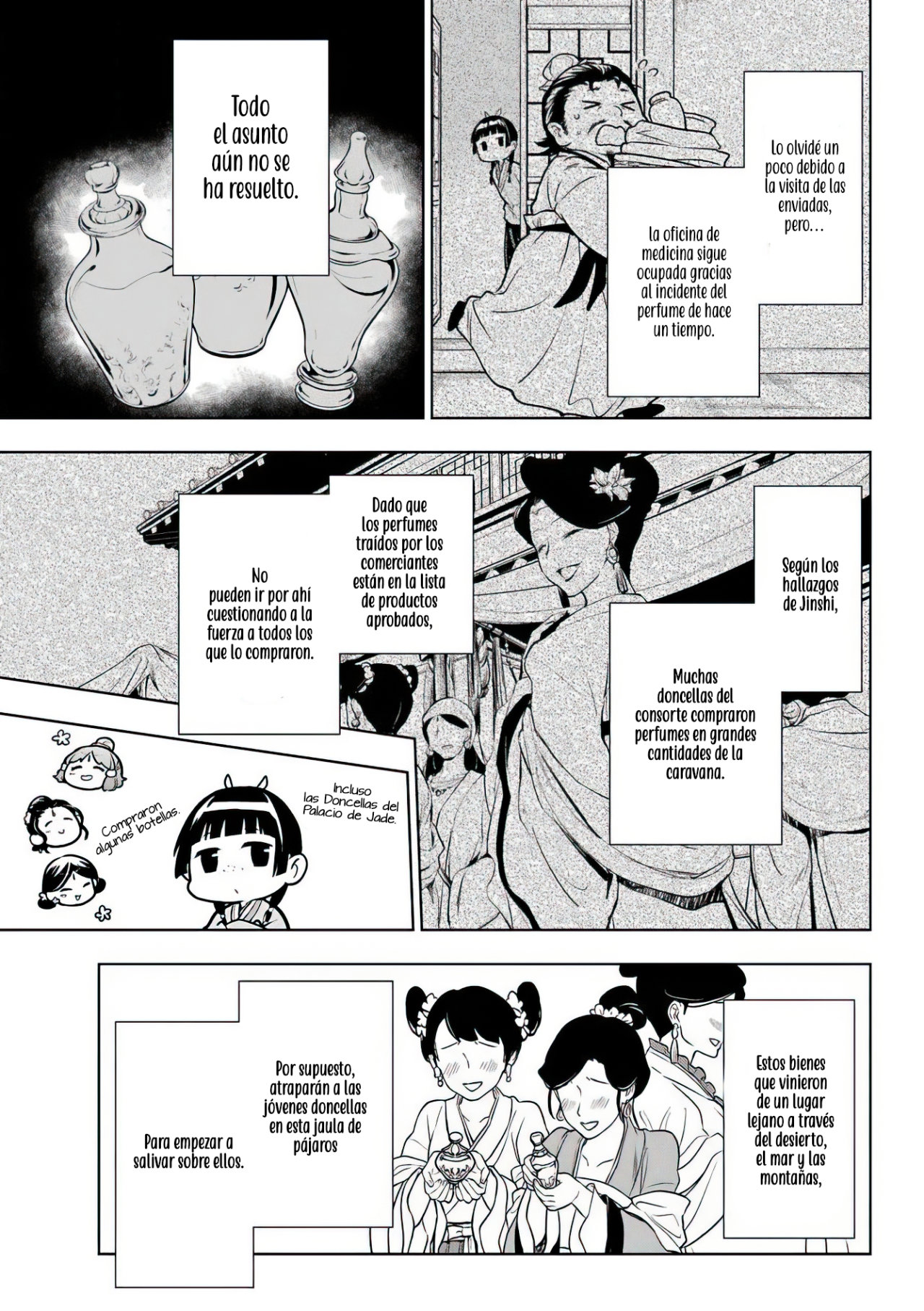 Kusuriya no Hitorigoto Capitulo 49: La Clínica. página 6