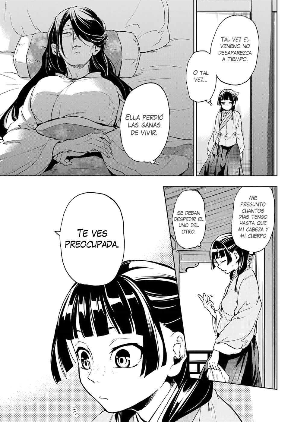 Kusuriya no Hitorigoto Capitulo 5: Enfermería página 13