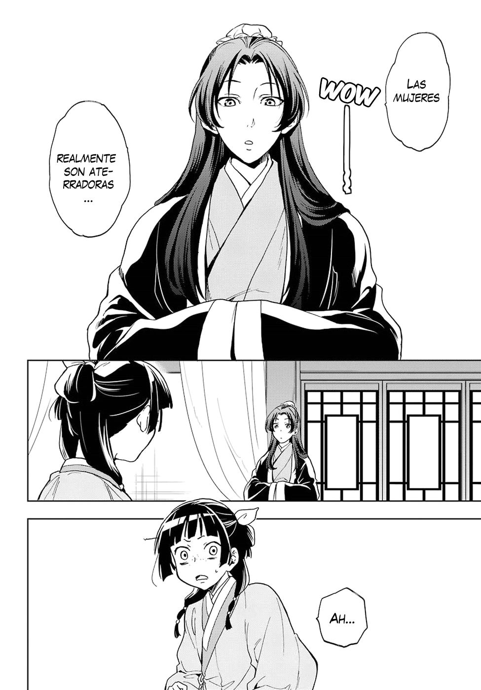 Kusuriya no Hitorigoto Capitulo 5: Enfermería página 27