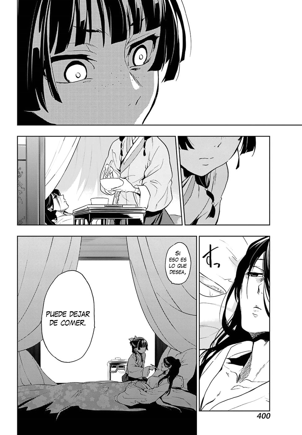 Kusuriya no Hitorigoto Capitulo 5: Enfermería página 33
