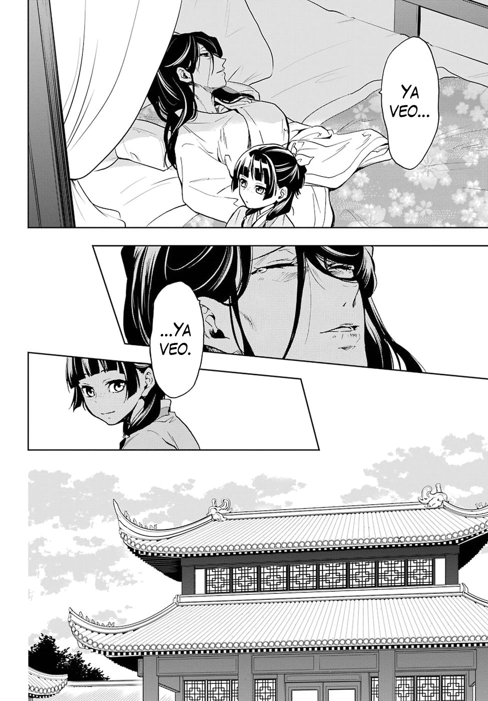 Kusuriya no Hitorigoto Capitulo 5: Enfermería página 35