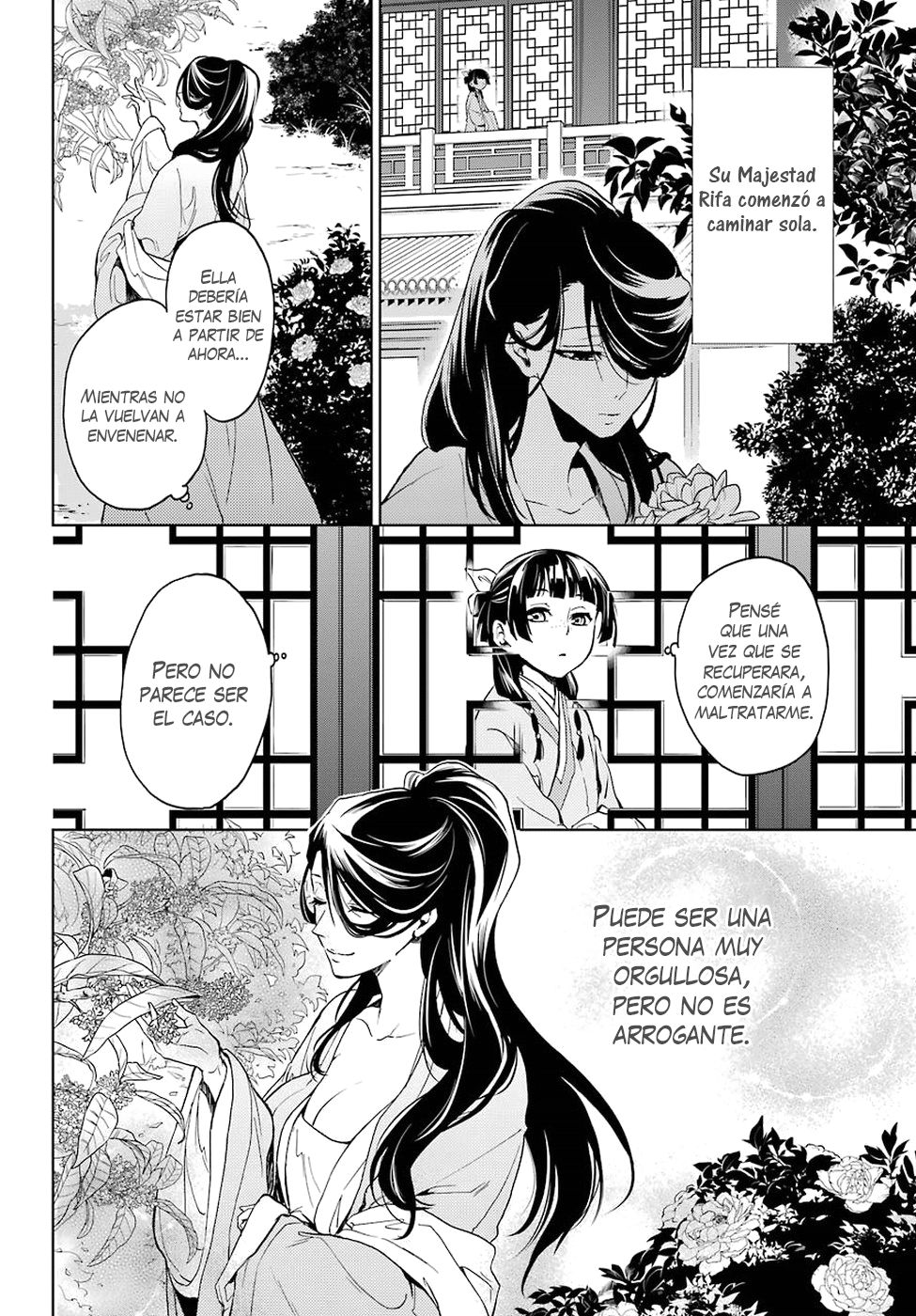 Kusuriya no Hitorigoto Capitulo 5: Enfermería página 37