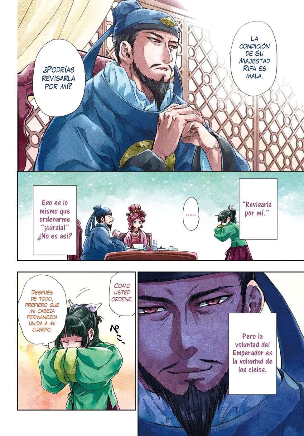 Kusuriya no Hitorigoto Capitulo 5: Enfermería página 4