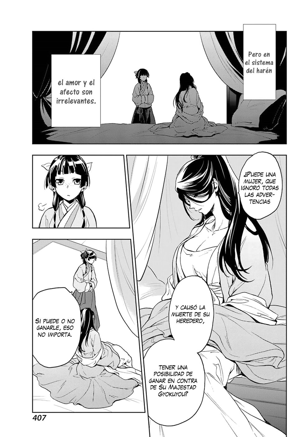 Kusuriya no Hitorigoto Capitulo 5: Enfermería página 40