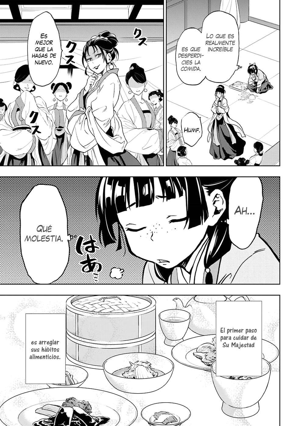 Kusuriya no Hitorigoto Capitulo 5: Enfermería página 7