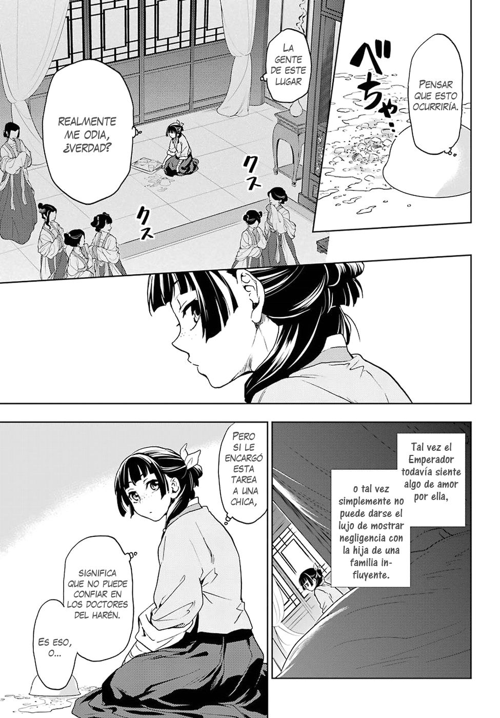 Kusuriya no Hitorigoto Capitulo 5: Enfermería página 9