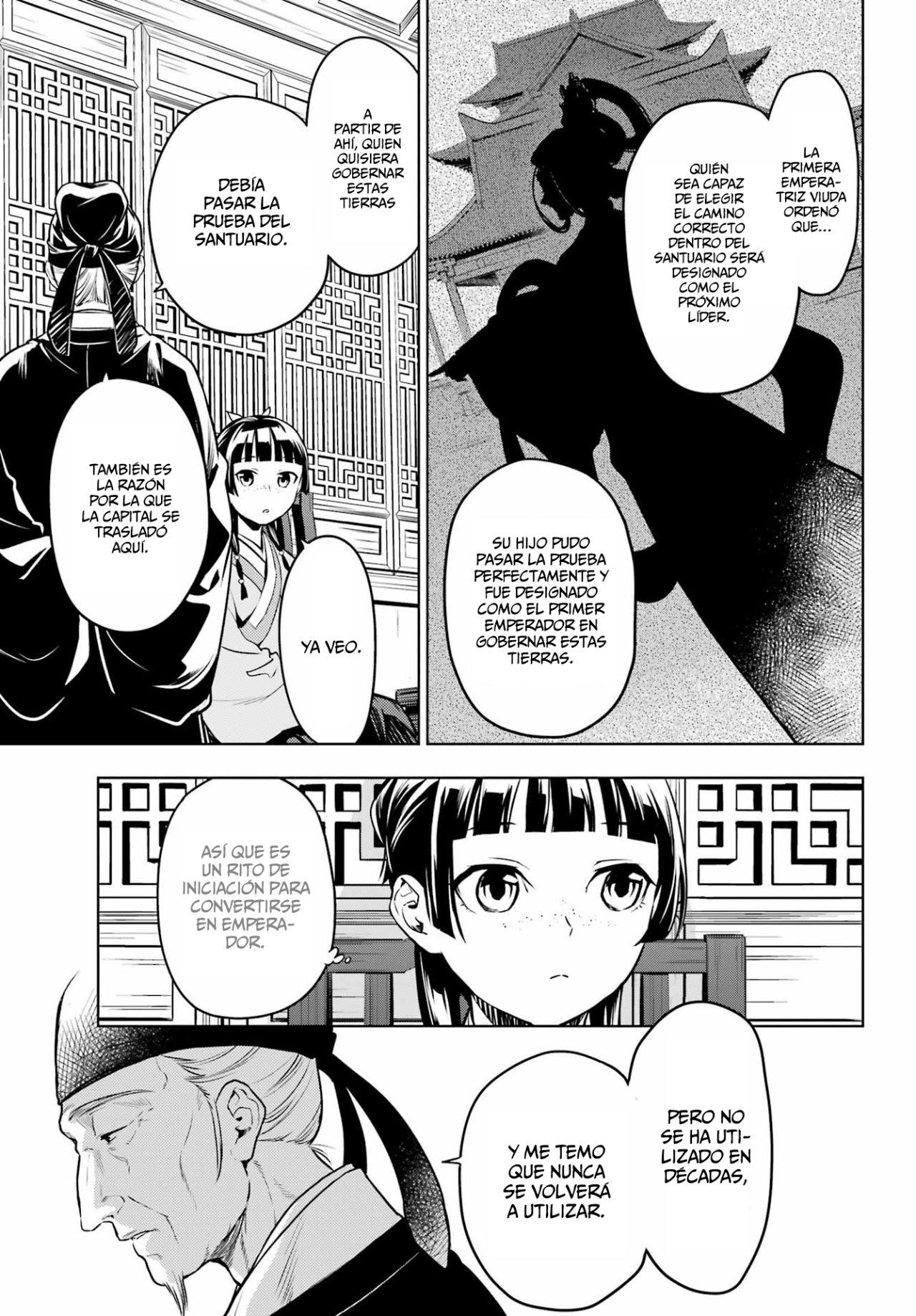 Kusuriya no Hitorigoto Capitulo 53: El Santuario de la Elección [Parte I] página 12