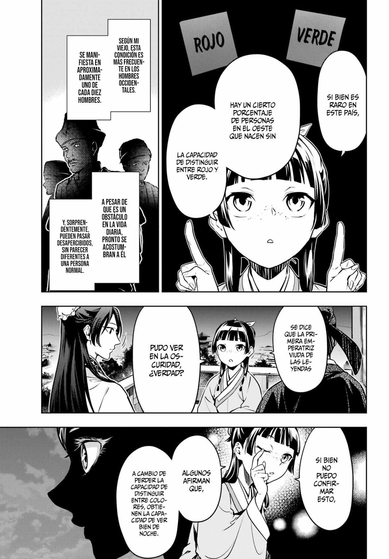 Kusuriya no Hitorigoto Capitulo 54: EL Santuario de la Elección [Parte II] página 19