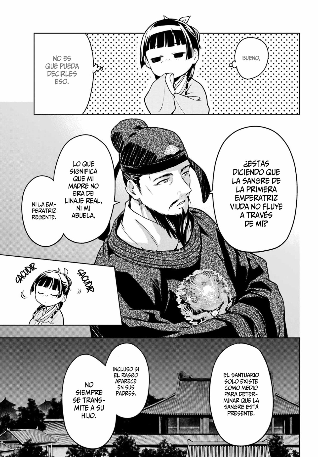 Kusuriya no Hitorigoto Capitulo 54: EL Santuario de la Elección [Parte II] página 23