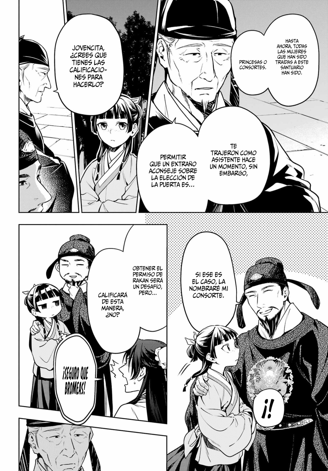 Kusuriya no Hitorigoto Capitulo 54: EL Santuario de la Elección [Parte II] página 5