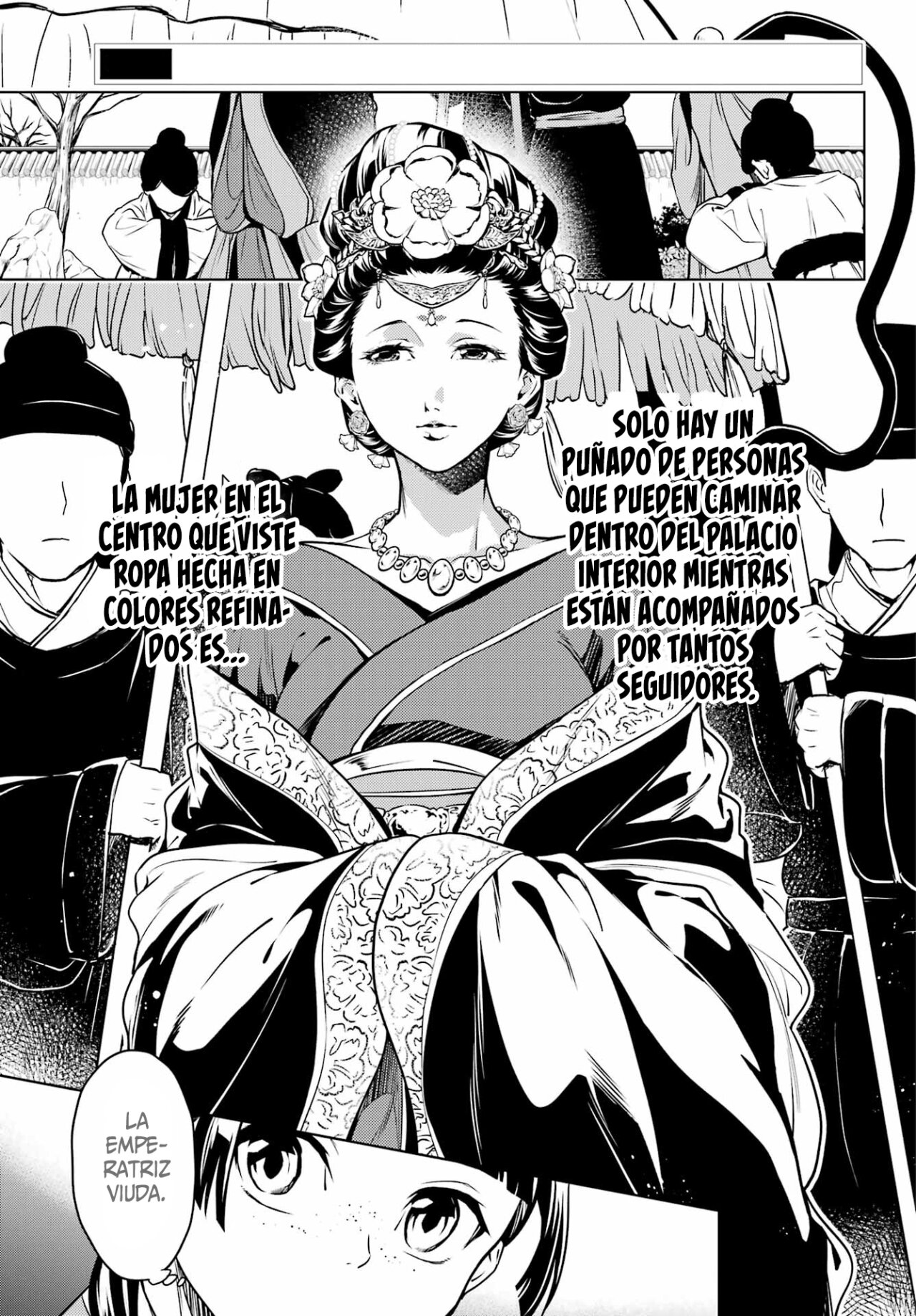 Kusuriya no Hitorigoto Capitulo 55.2: Emperatriz Viuda [Parte II] página 7