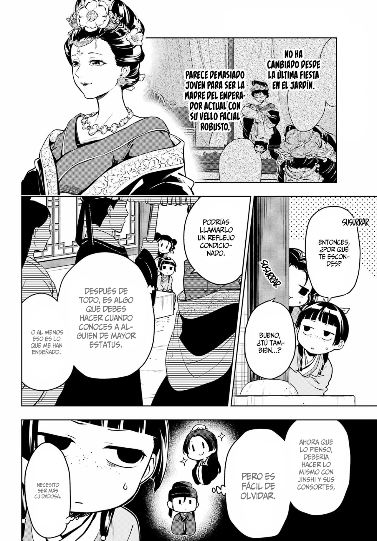 Kusuriya no Hitorigoto Capitulo 55.2: Emperatriz Viuda [Parte II] página 8