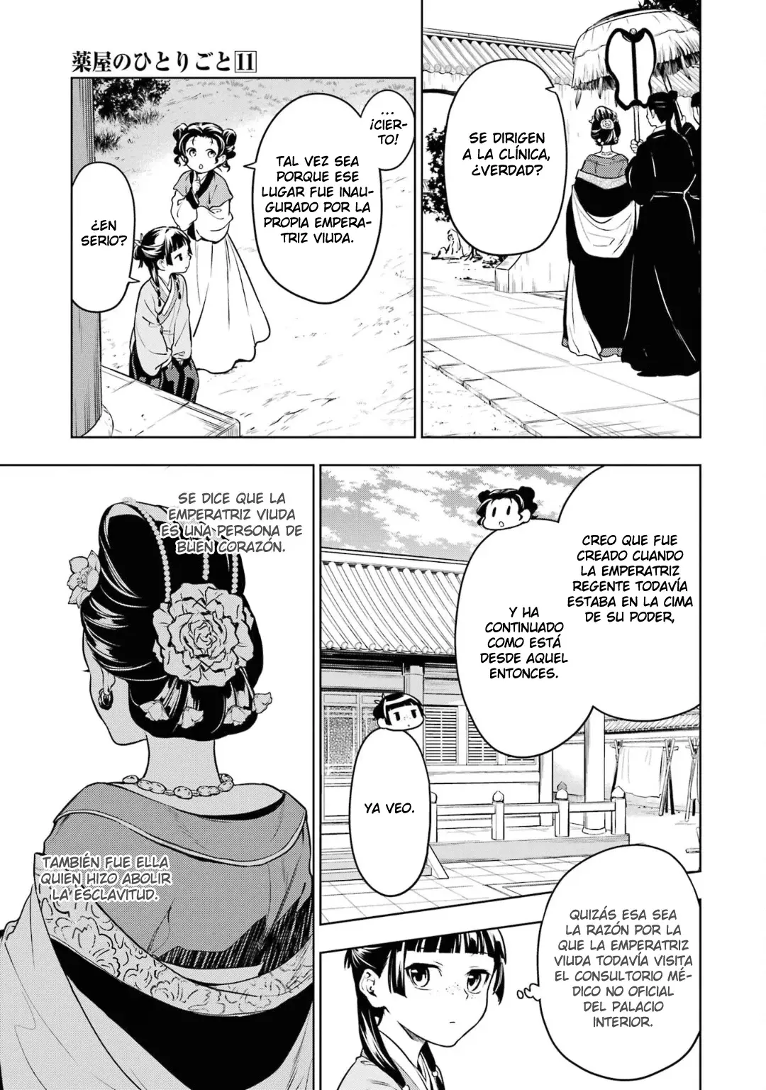 Kusuriya no Hitorigoto Capitulo 55: La Emperatriz Viuda página 31