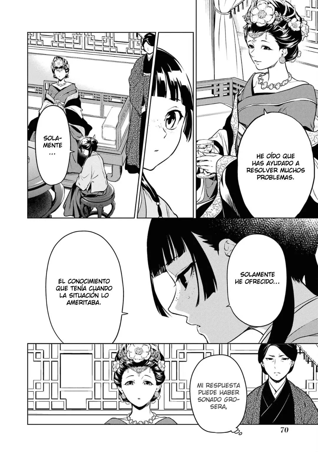 Kusuriya no Hitorigoto Capitulo 55: La Emperatriz Viuda página 40