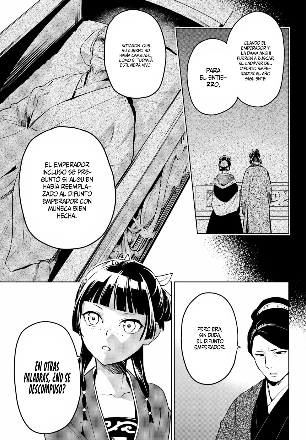 Kusuriya no Hitorigoto Capitulo 56: Su Antiguo Majestad [Parte I] página 11