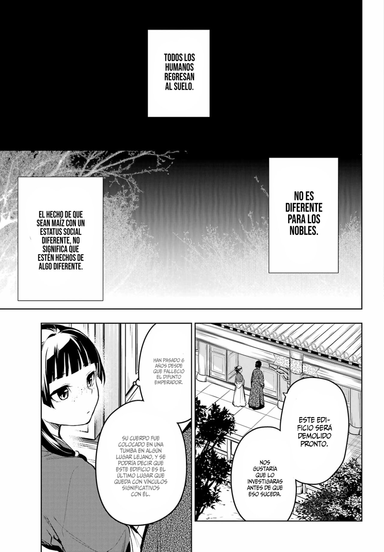 Kusuriya no Hitorigoto Capitulo 56: Su Antiguo Majestad [Parte I] página 13
