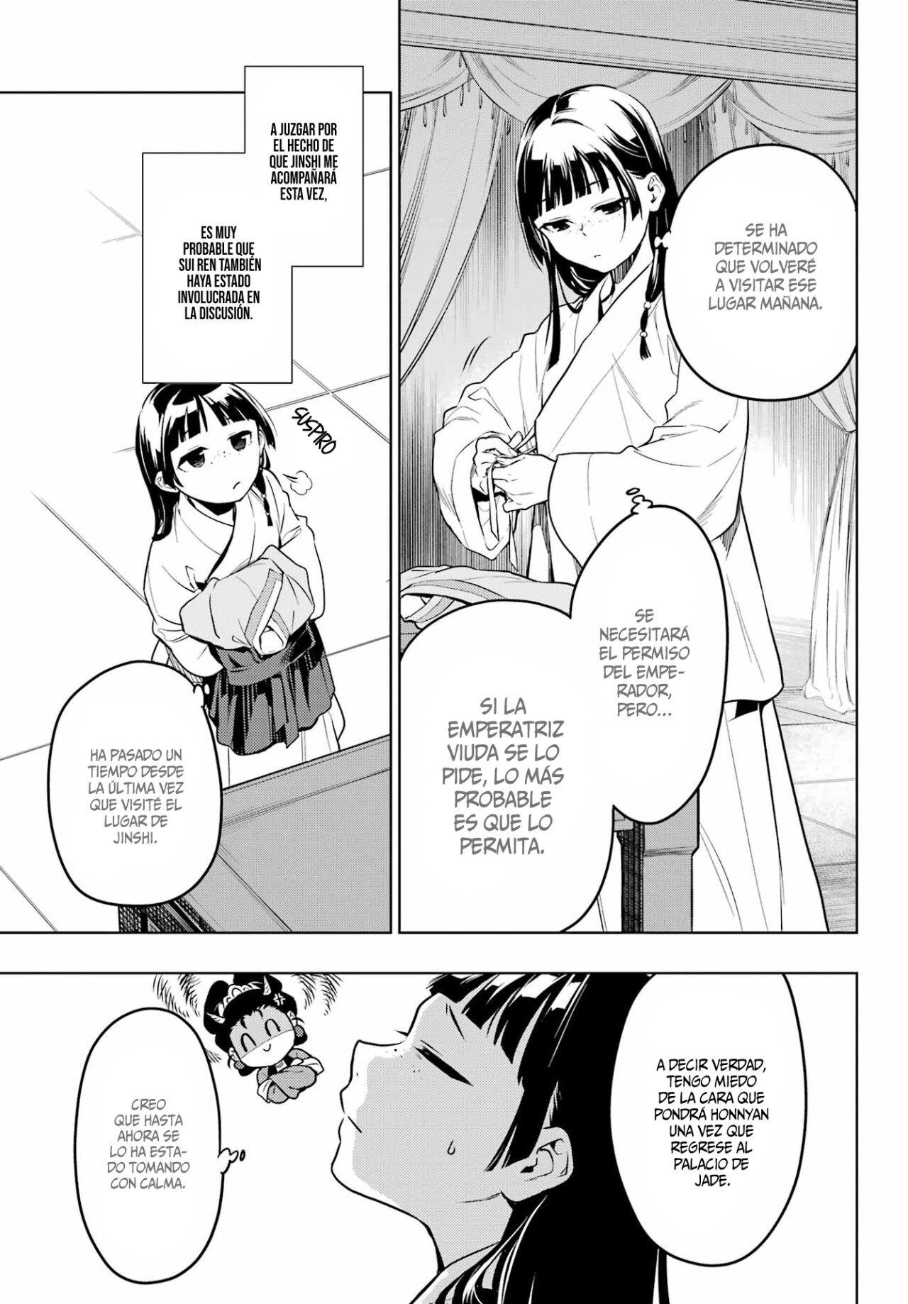 Kusuriya no Hitorigoto Capitulo 56: Su Antiguo Majestad [Parte I] página 15