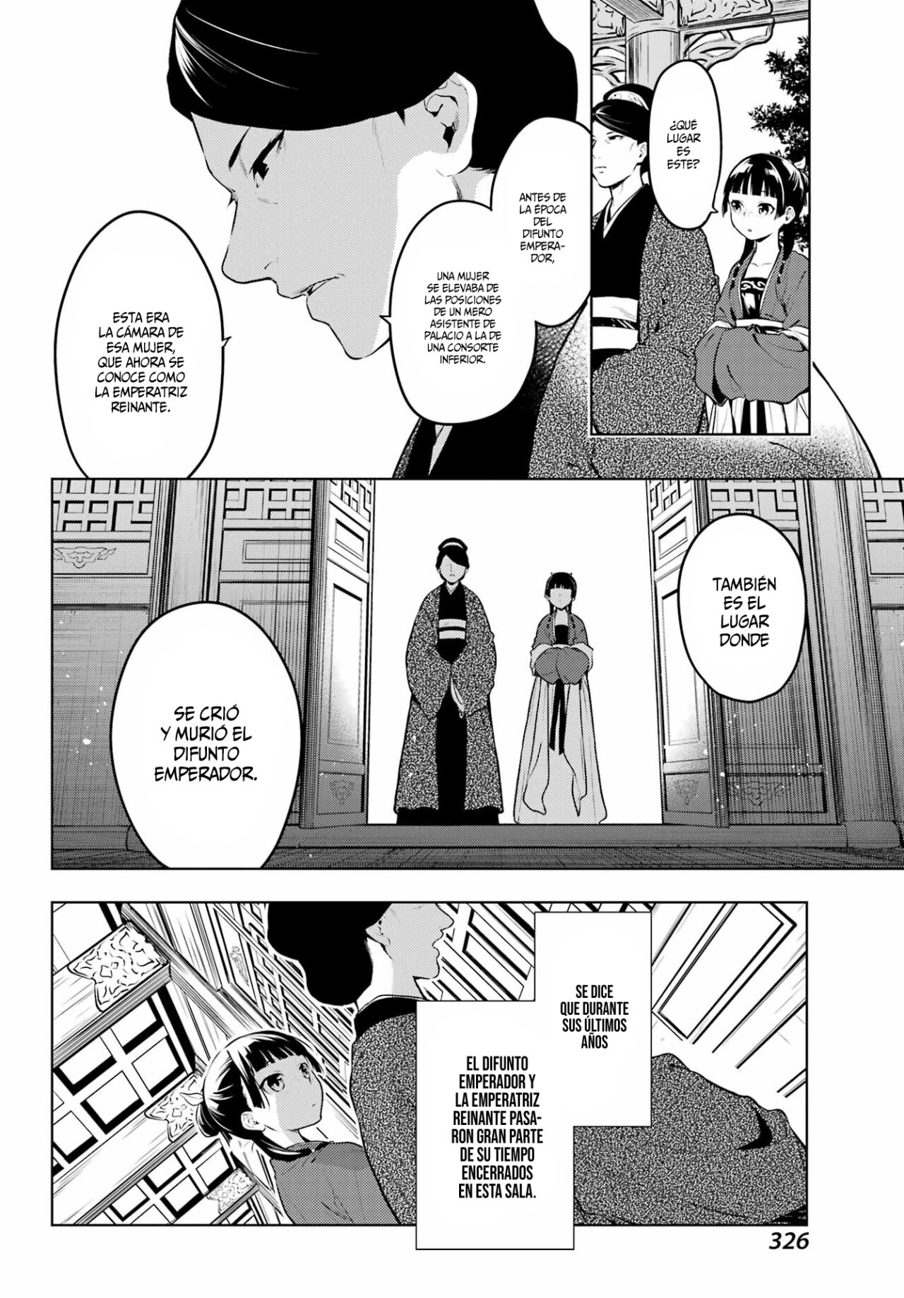 Kusuriya no Hitorigoto Capitulo 56: Su Antiguo Majestad [Parte I] página 8
