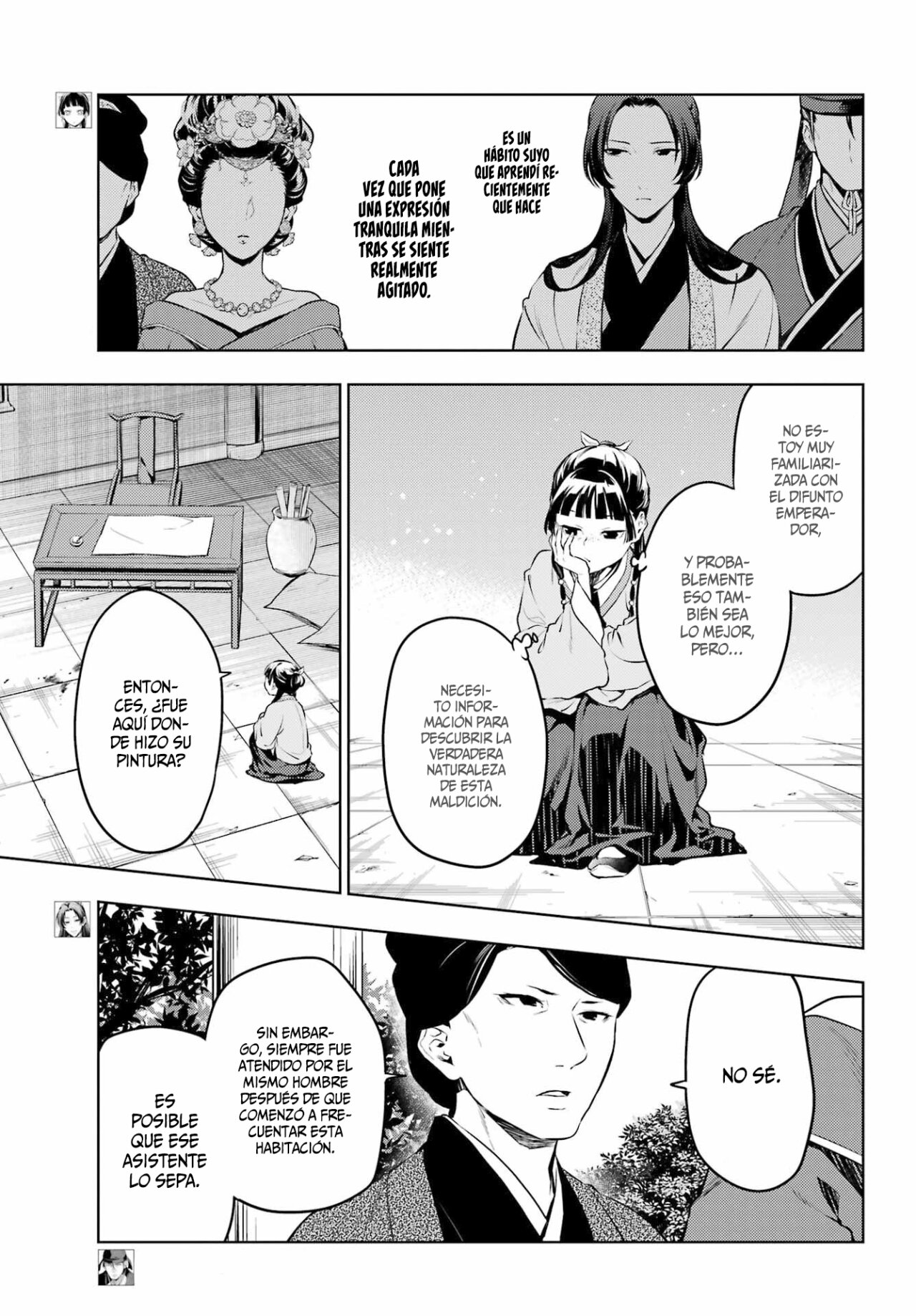 Kusuriya no Hitorigoto Capitulo 57: Su Antiguo Majestad [Parte II] página 8