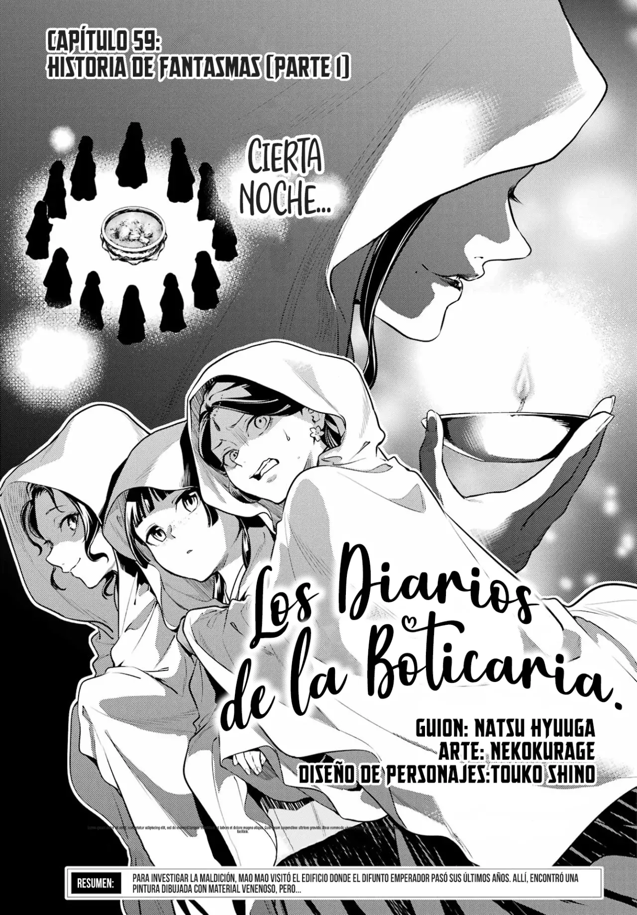 Kusuriya no Hitorigoto Capitulo 59.1: Historia de Fantasmas [Parte I] página 4