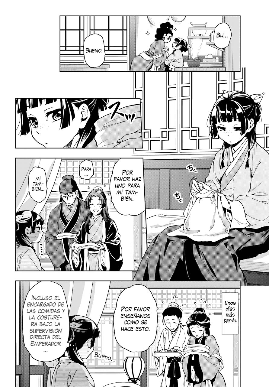 Kusuriya no Hitorigoto Capitulo 6: Fiesta en el jardín (Parte 1) página 13
