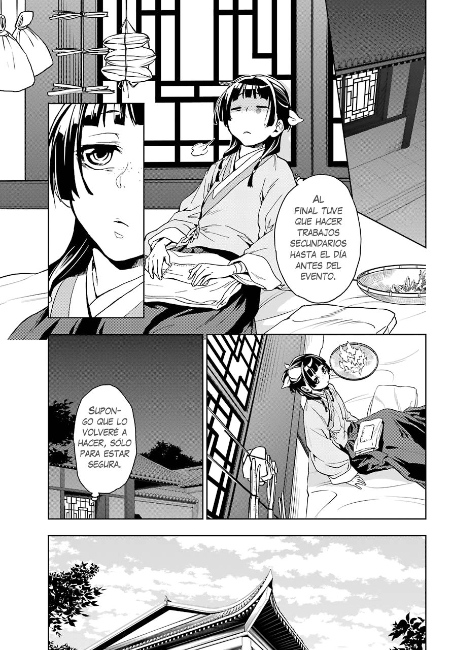 Kusuriya no Hitorigoto Capitulo 6: Fiesta en el jardín (Parte 1) página 14