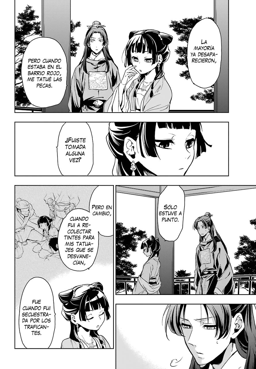 Kusuriya no Hitorigoto Capitulo 6: Fiesta en el jardín (Parte 1) página 27