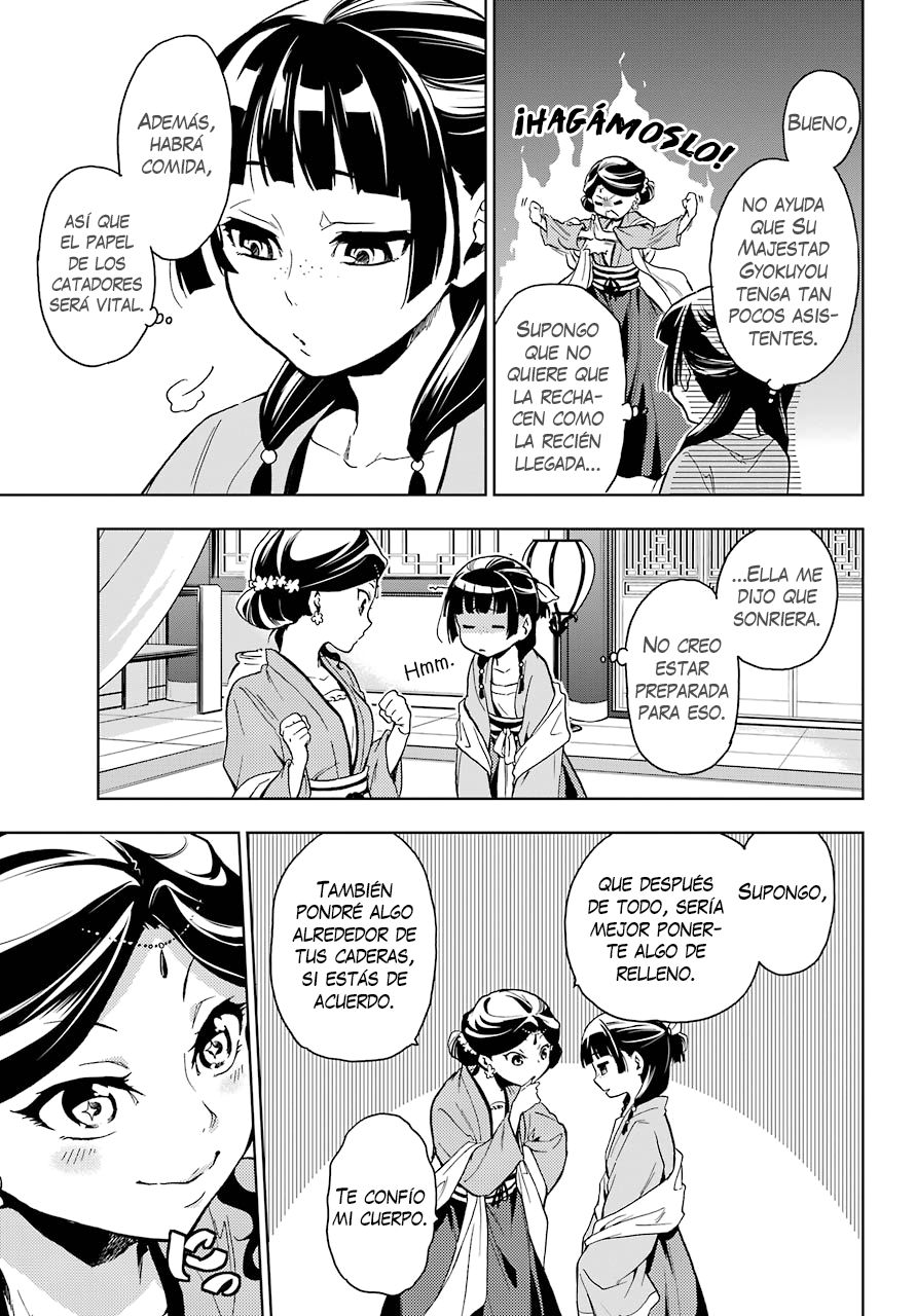 Kusuriya no Hitorigoto Capitulo 6: Fiesta en el jardín (Parte 1) página 8