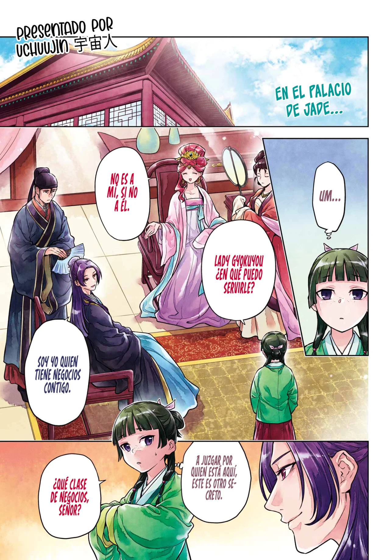 Kusuriya no Hitorigoto Capitulo 60: Retiro de Verano [Parte I y II] página 4